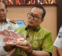 Sujiwo menerima jajaran Kanwil Ditjenpas Kalbar saat membahas peningkatan pembinaan warga binaan di lapas Kubu Raya.