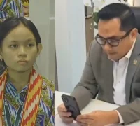 Ketua Komisi II DPR RI Rifqinizamy Karsayuda memberikan dukungan kepada siswi SMAN 1 Pontianak usai polemik LCC 4 Pilar Kalimantan Barat viral di media sosial.