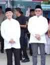 Gubernur Kalbar Ria Norsan membuka operasi pasar murah di Kabupaten Landak, Minggu (1/3/2026).