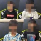 Personel Satreskrim Polres Mempawah mengamankan komplotan pembobol toko di Kecamatan Segedong Kabupaten Mempawah.