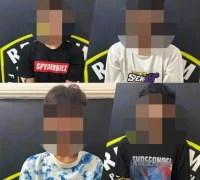 Personel Satreskrim Polres Mempawah mengamankan komplotan pembobol toko di Kecamatan Segedong Kabupaten Mempawah.