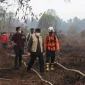 Penanganan karhutla di Kalimantan Barat dengan titik api dominan di kawasan gambut Ketapang dan Kubu Raya.