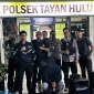 Polisi mengamankan pelaku pencurian di Gereja Santo Yosep Sanggau.