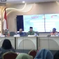 Sekretaris Daerah Kota Pontianak Amirullah saat membuka Sosialisasi Penyusunan Laporan Keuangan BLUD di Aula Sultan Syarif Abdurahman Kantor Wali Kota Pontianak, Jumat (16/10/2026).