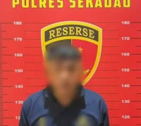 Pelaku kasus penggelapan yang digadaikan pelaku di Pontianak Timur.