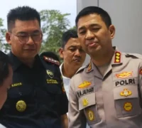 25 kilogram sabu berhasil disita bea cukai dan polisi dari penyelundupan melalui pelabuhan patimban.