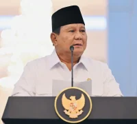 Presiden Prabowo Subianto Presiden Prabowo Subianto saat konferensi pers di Istana Negara (presidenri.go.id)