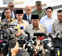 presidenri.go.id-14102025172403-68ee24c38d1ca2.00549001 Presiden Prabowo menegaskan dukungan Indonesia terhadap perdamaian Palestina dan Timur Tengah. (BPMI Setpres)