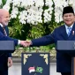 presidenri.go.id-23102025185143-68fa16cf47d450.49731907 Presiden Prabowo Subianto dan Presiden Brasil Luiz Inácio Lula da Silva berjabat tangan di Istana Merdeka, menandai penguatan kerja sama strategis Indonesia–Brasil. (Foto: BPMI Setpres/Cahyo)