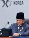 Presiden Prabowo Subianto berbicara dalam Forum Ekonomi APEC 2025 di Gyeongju, Korea Selatan, menekankan bahaya kejahatan lintas batas dan pentingnya kerja sama antarnegara. (BPMI Setpres/Muchlis Jr)