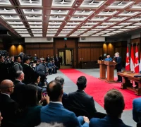 “Presiden RI Prabowo Subianto dan PM Kanada Mark Carney usai penandatanganan ICA–CEPA di Ottawa “Presiden RI Prabowo Subianto dan PM Kanada Mark Carney usai penandatanganan ICA–CEPA di Ottawa. (Ekon.go.id)
