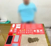 Barang bukti sabu, ganja, dan ekstasi hasil pengungkapan sindikat narkoba oleh Polres Sekadau. (Dok. Polres Sekadau)