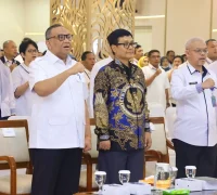Peluncuran SMAP dan SIKENCUR di Kementerian Ketenagakerjaan Peluncuran SMAP dan SIKENCUR di Kementerian Ketenagakerjaan. (kemnaker)