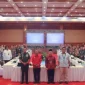 Gubernur Kalbar bersama Bank Indonesia saat High Level Meeting pengendalian inflasi daerah di Pontianak.