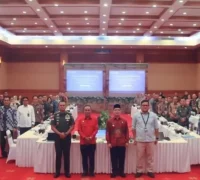 Gubernur Kalbar bersama Bank Indonesia saat High Level Meeting pengendalian inflasi daerah di Pontianak.