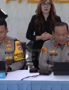 Konferensi pers Polda Metro Jaya terkait perkembangan kasus teror air keras terhadap aktivis KontraS di Jakarta