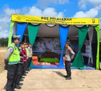 Polres Kubu Raya membuka layanan penitipan kendaraan gratis saat mudik Lebaran.