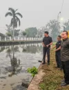 Waduk Taman Makam Pahlawan Kubu Raya disiapkan sebagai sumber air alternatif saat kemarau. (Prokopim KKR)
