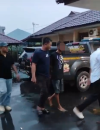 Polisi mengamankan tersangka pencurian muatan truk ekspedisi di Pontianak Utara setelah tiga bulan buron. (Foto: Res-Ptk)
