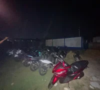 Polisi mengamankan 22 sepeda motor dalam operasi balap liar di Singkawang.