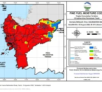 Pantauan 1.483 hotspot di Kalimantan Barat yang meningkatkan ancaman karhutla.