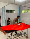 Jenazah SW dievakuasi ke RSUD Drs. Jacobus Luna, M.Si. Bengkayang untuk pemeriksaan medis. (Foto: Res-Bky)