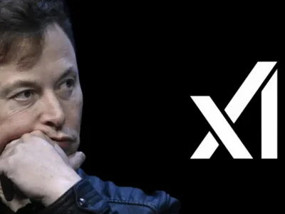 logo xAI perusahaan teknologi kecerdasan buatan milik Elon Musk.