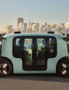Robotaxi berbayar Zoox tanpa pengemudi siap beroperasi di jalan raya Las Vegas, Amerika Serikat.