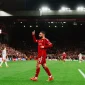 Mohamed Salah mencetak gol ke-250 untuk Liverpool di Anfield. (instagram.com/liverpoolfc)