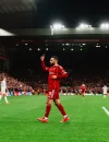 Mohamed Salah mencetak gol ke-250 untuk Liverpool di Anfield. (instagram.com/liverpoolfc)